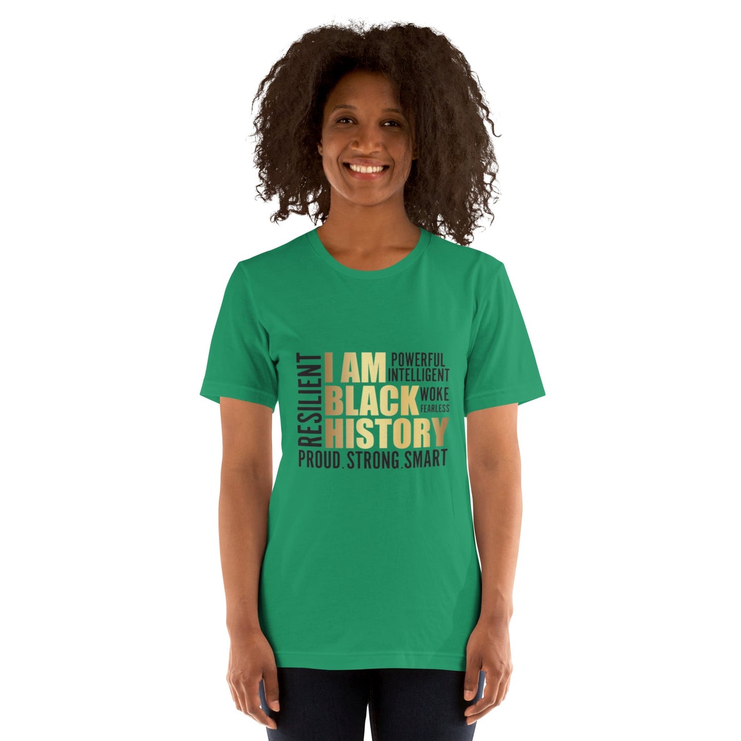 I AM BLACK HISTORY Unisex t-shirt