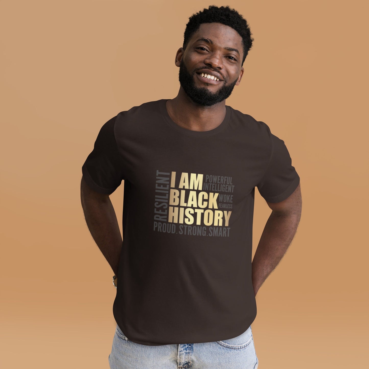 I AM BLACK HISTORY Unisex t-shirt