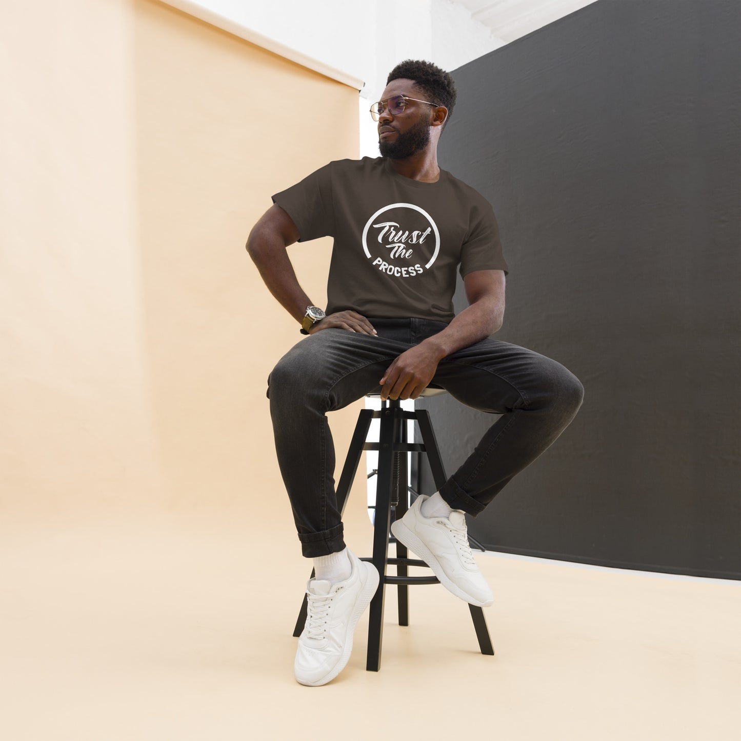 Trust the process classic tee 1