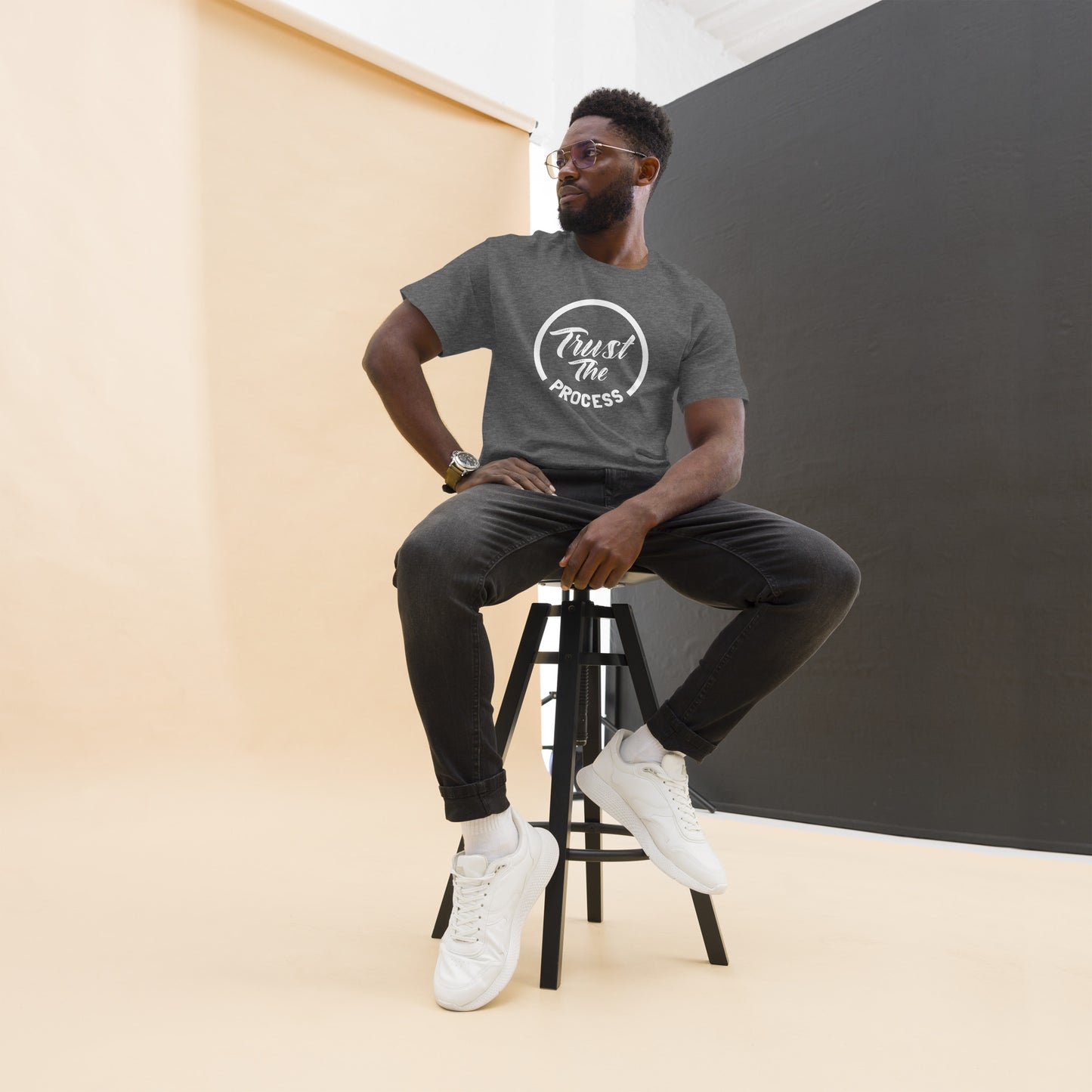 Trust the process classic tee 1