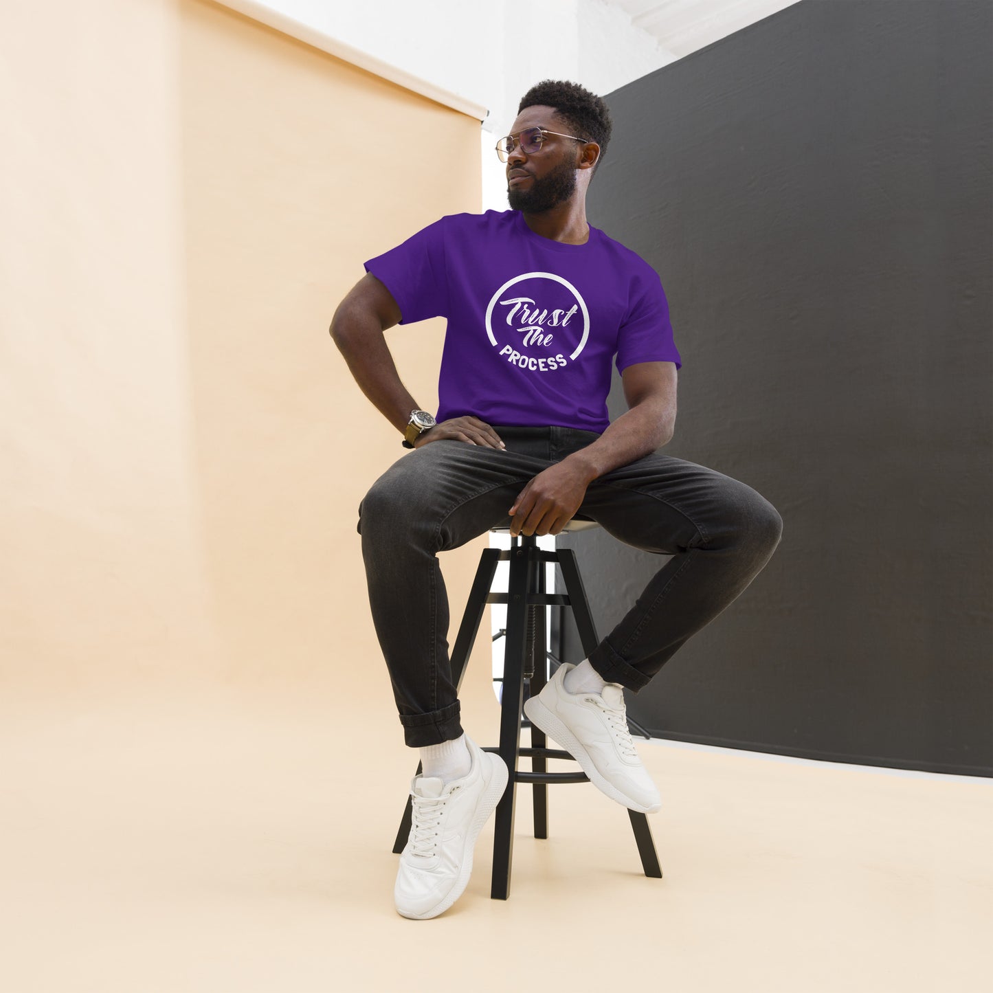 Trust the process classic tee 1