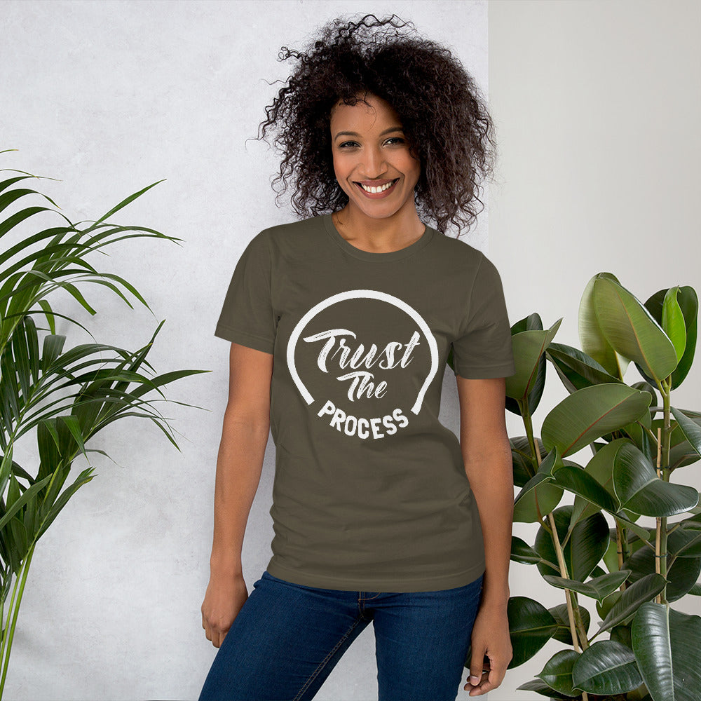 Trust the Process Colors Short-Sleeve Unisex T-Shirt