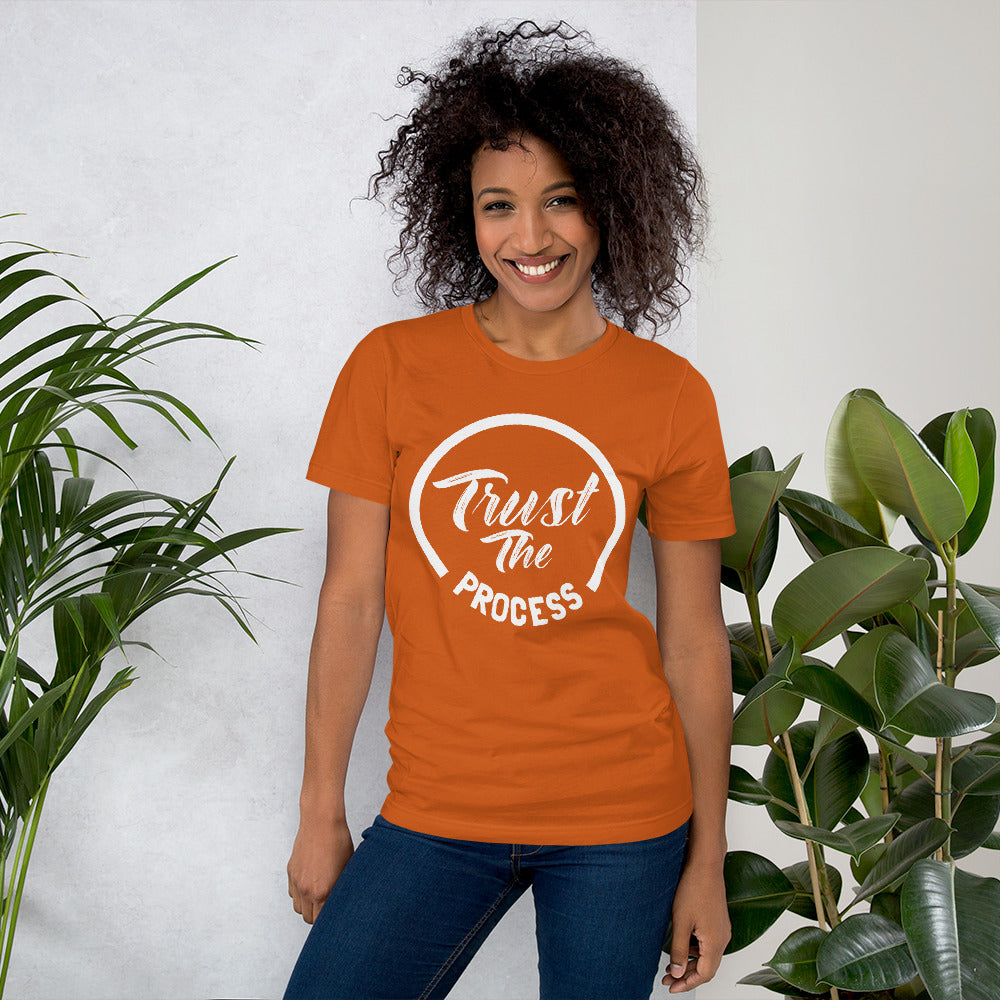 Trust the Process Colors Short-Sleeve Unisex T-Shirt