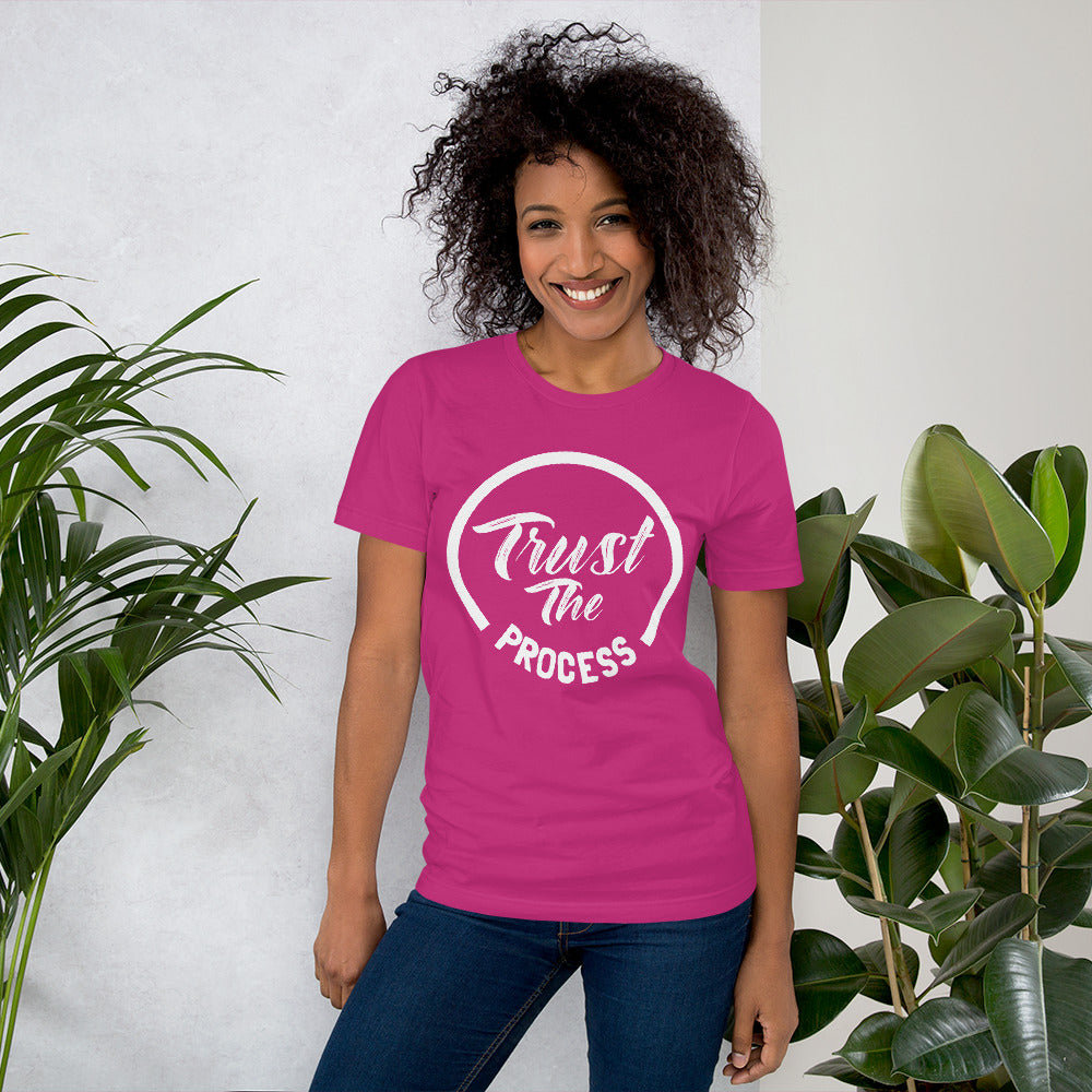 Trust the Process Colors Short-Sleeve Unisex T-Shirt