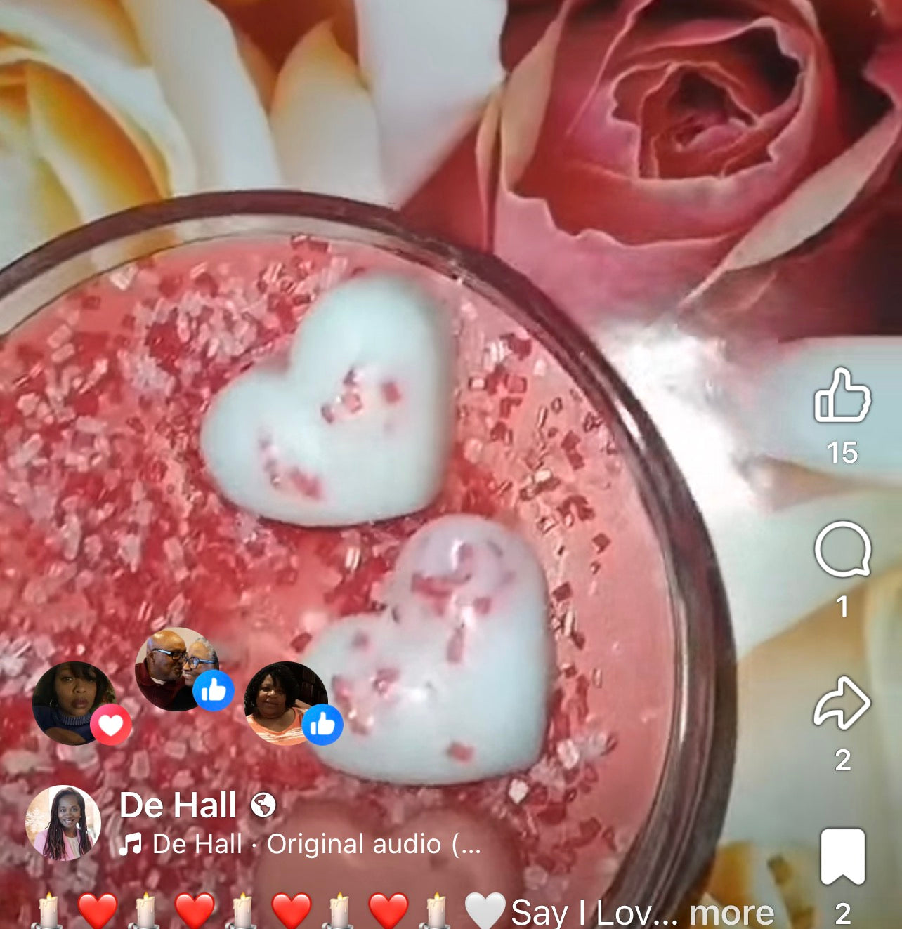 Creative Candle Bowl