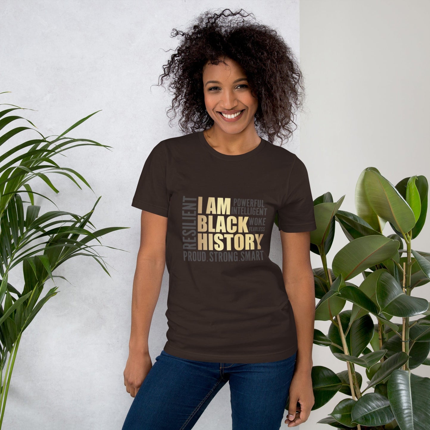 I AM BLACK HISTORY Unisex t-shirt