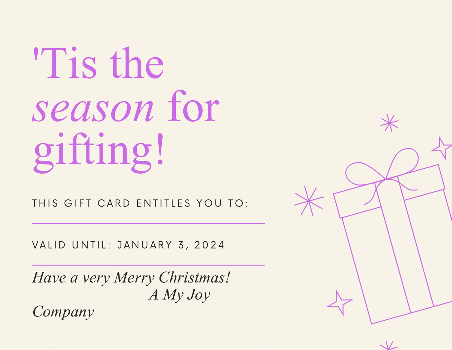 Gift Cards