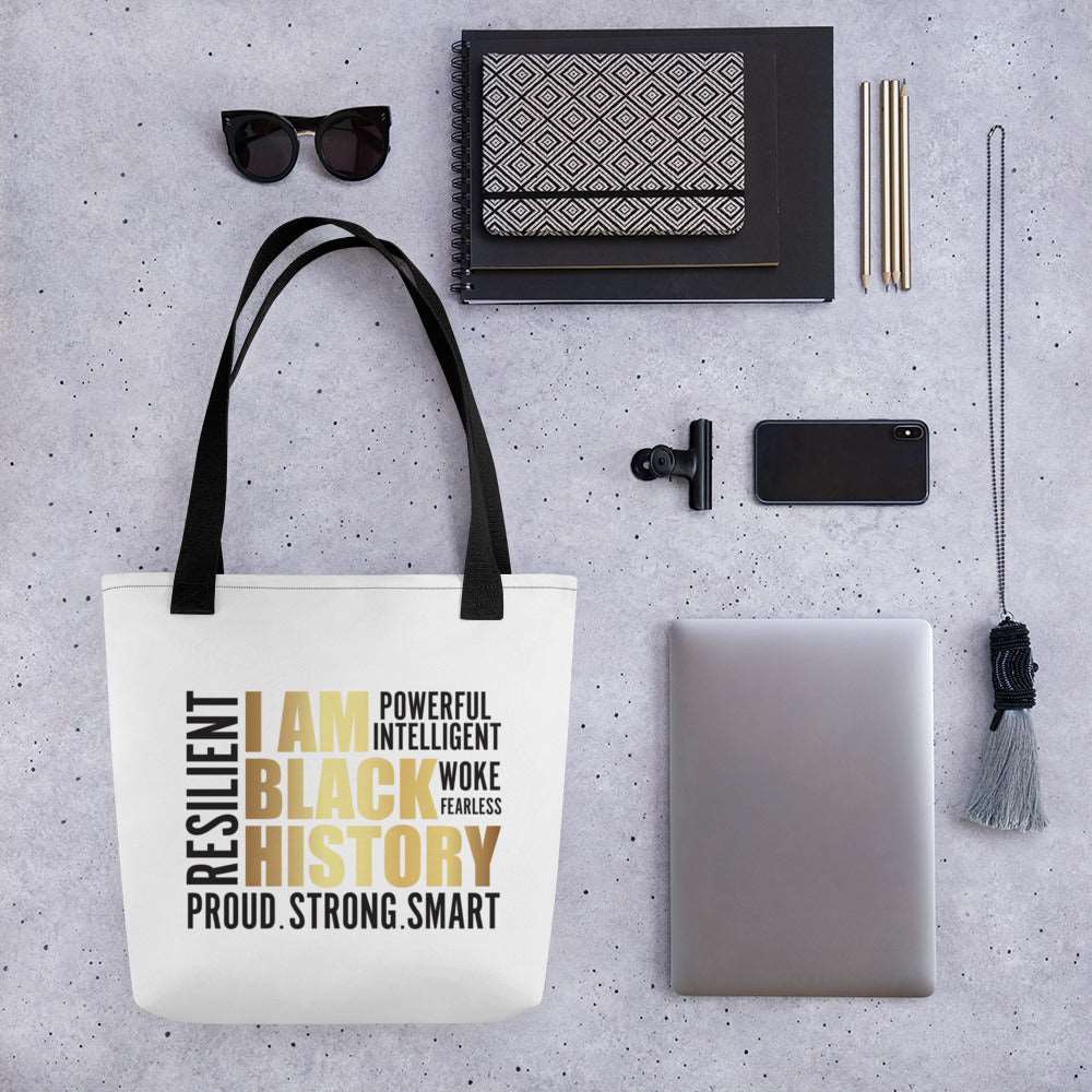 I AM Black History -Tote bag