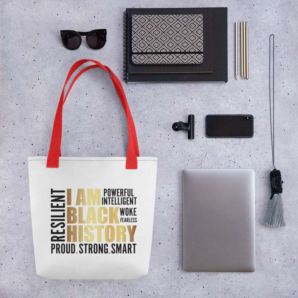 I AM Black History -Tote bag