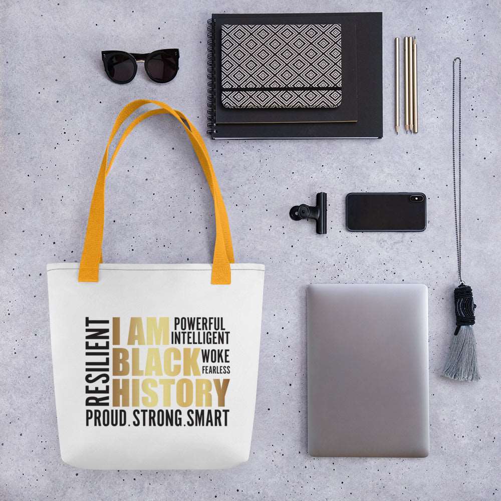 I AM Black History -Tote bag