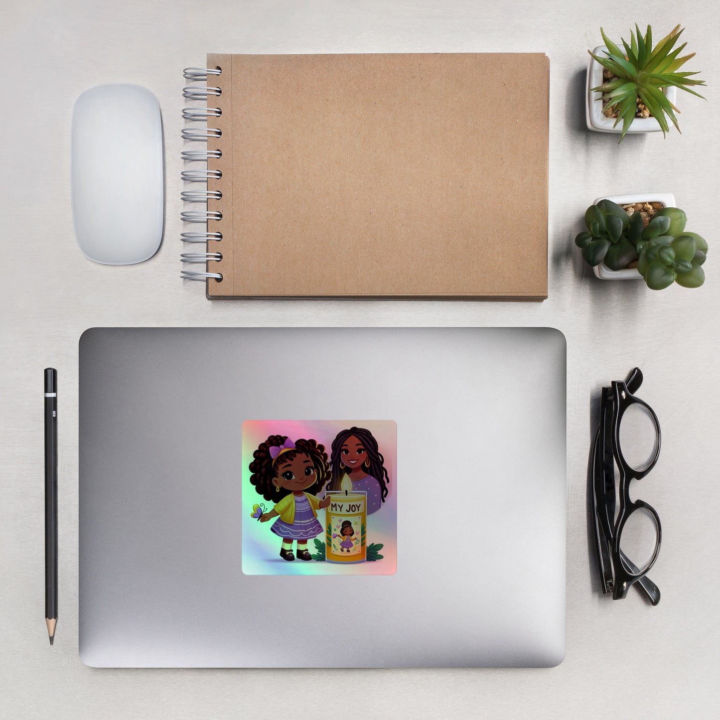 Holographic stickers