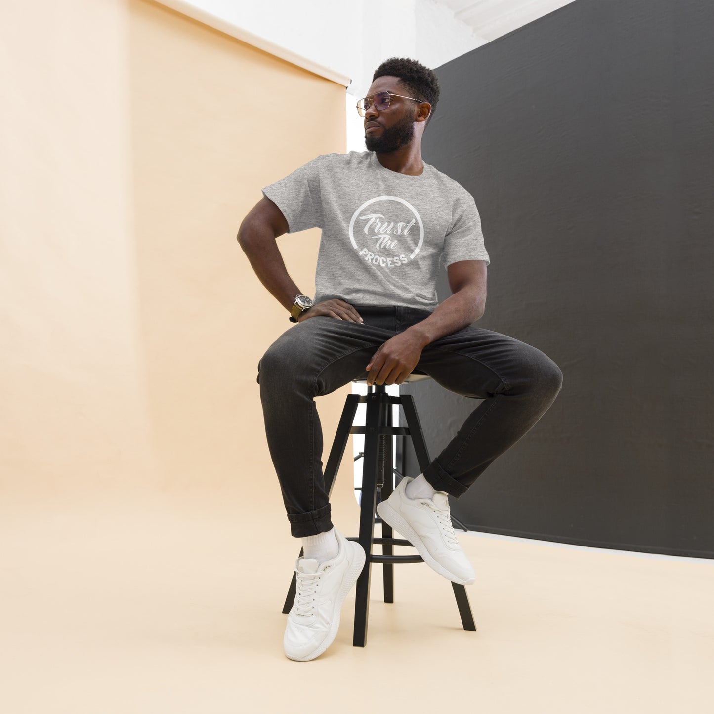 Trust the process classic tee  1