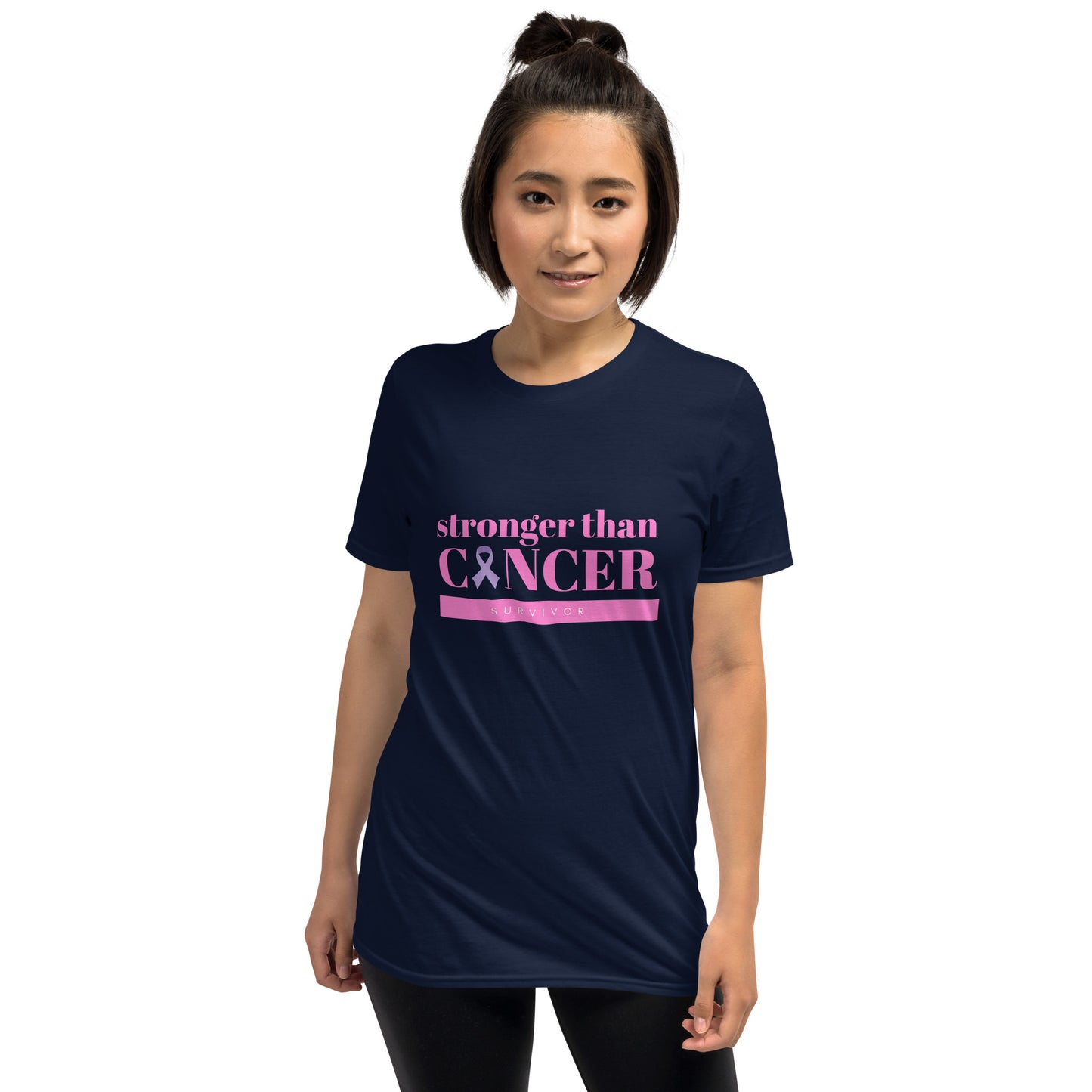 Stronger than Cancer Short-Sleeve Unisex T-Shirt