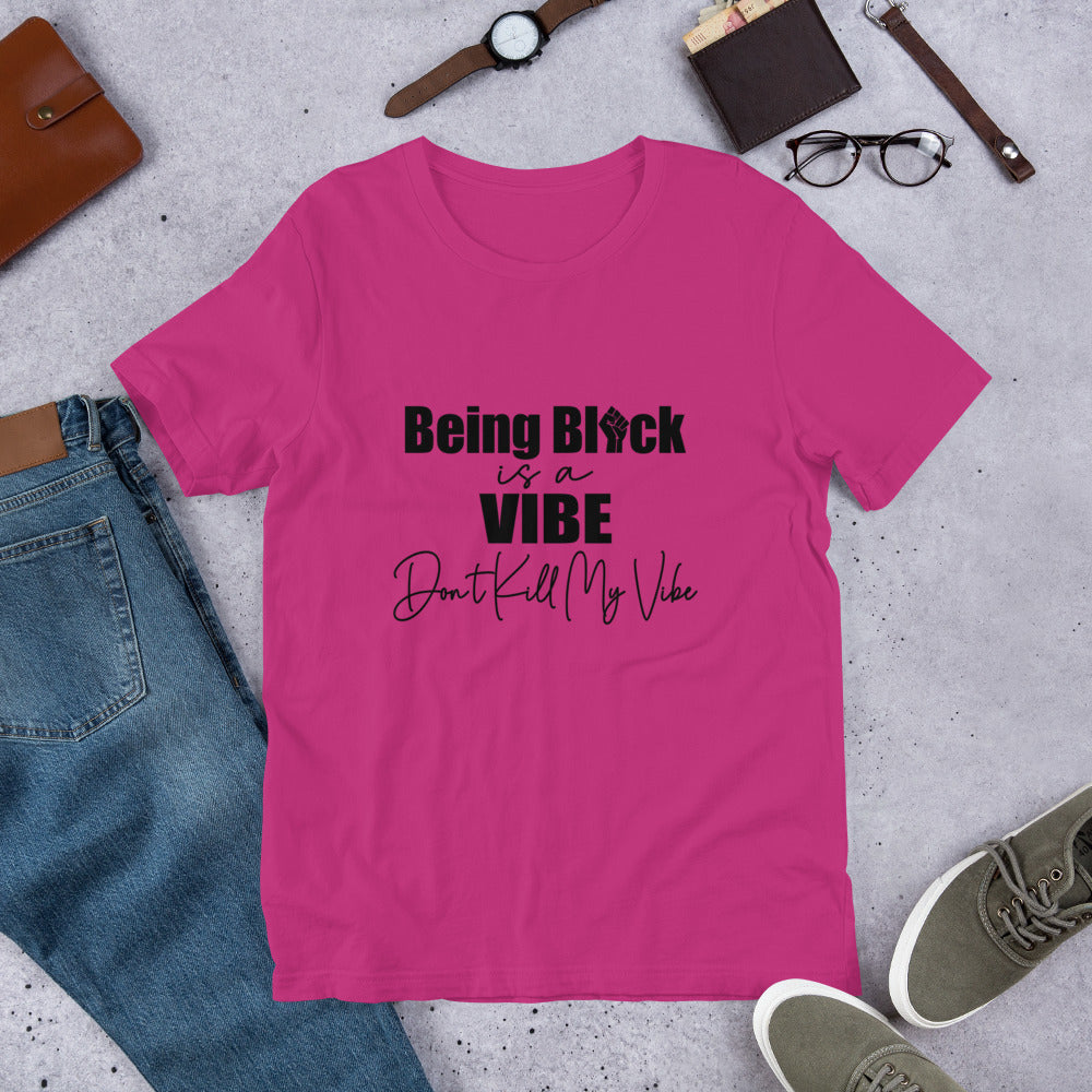 Being black..Unisex t-shirt