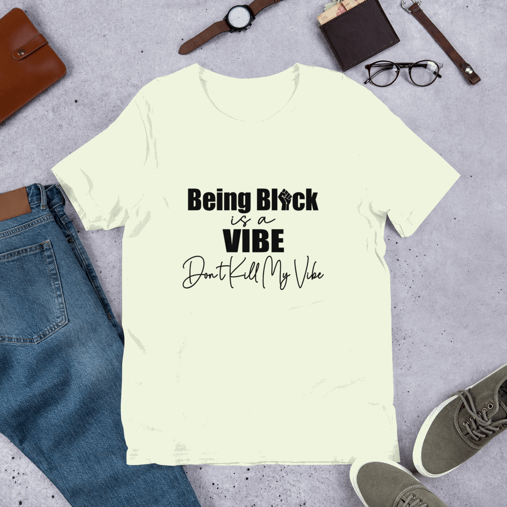 Being black..Unisex t-shirt