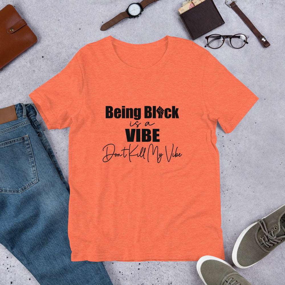 Being black..Unisex t-shirt