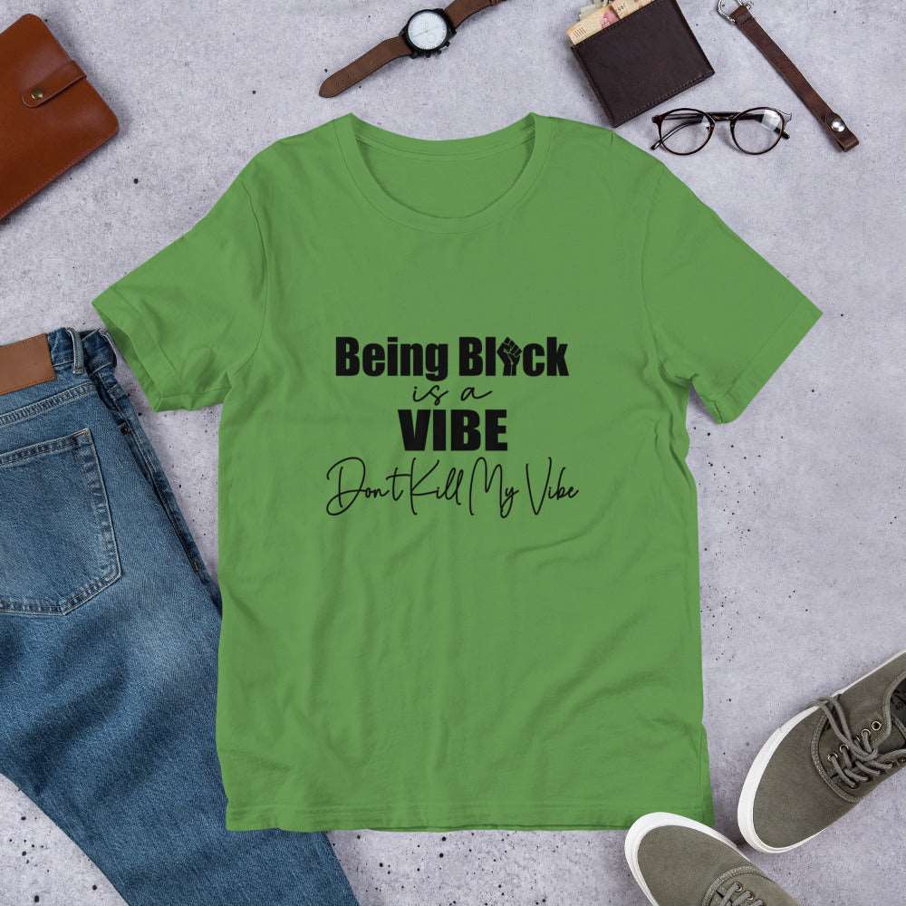 Being black..Unisex t-shirt