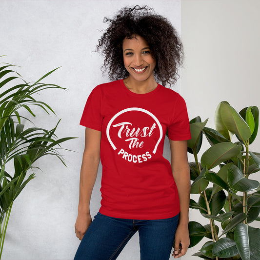 Trust the Process Colors       Short-Sleeve Unisex T-Shirt