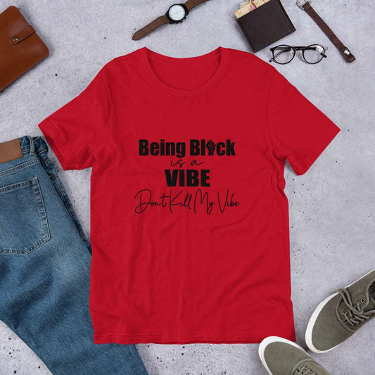 Being black..Unisex t-shirt