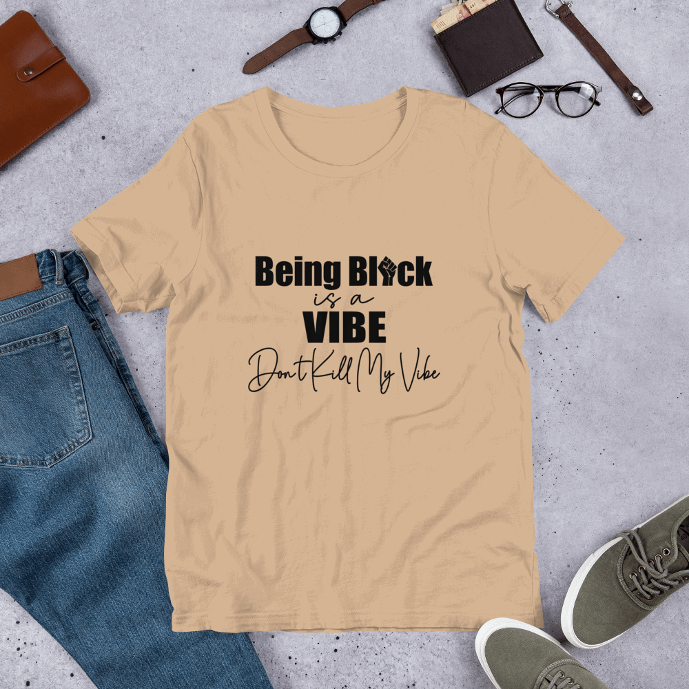 Being black..Unisex t-shirt