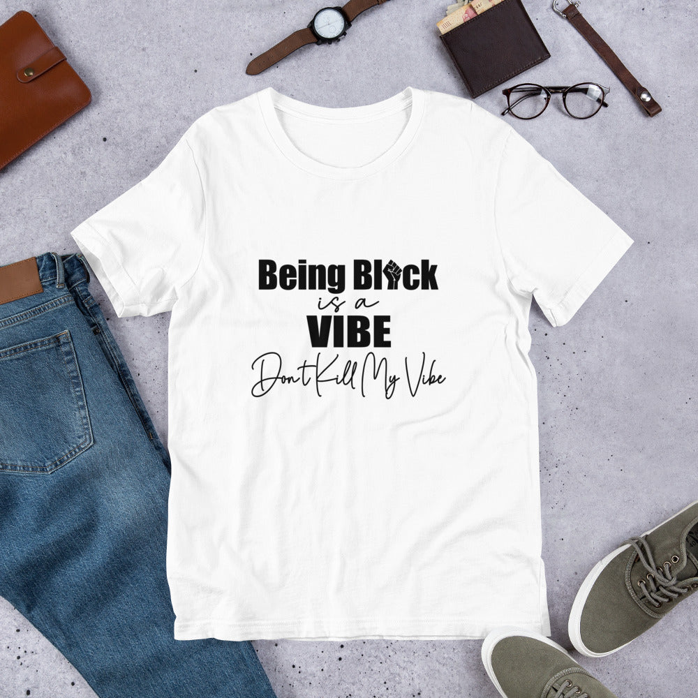 Being black..Unisex t-shirt