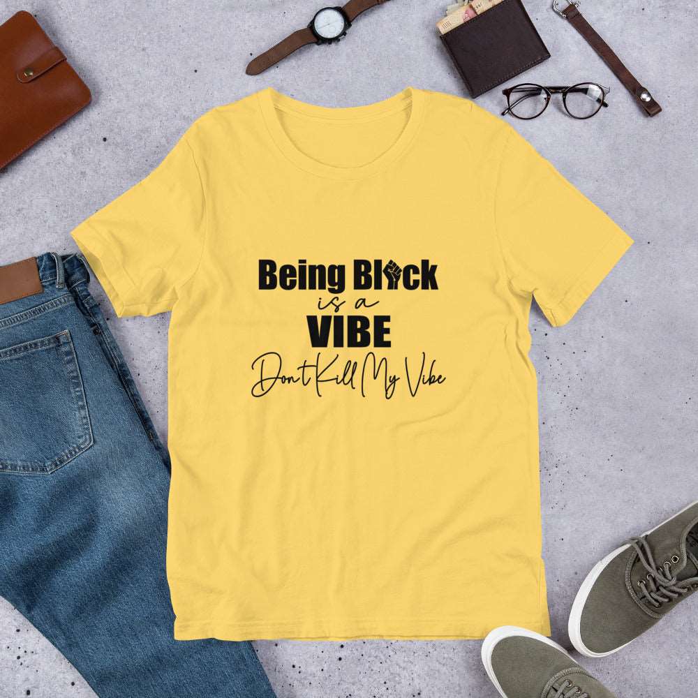 Being black..Unisex t-shirt